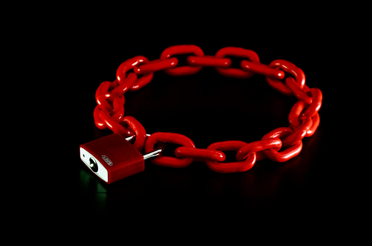 Halskette + Schloss 10 mm