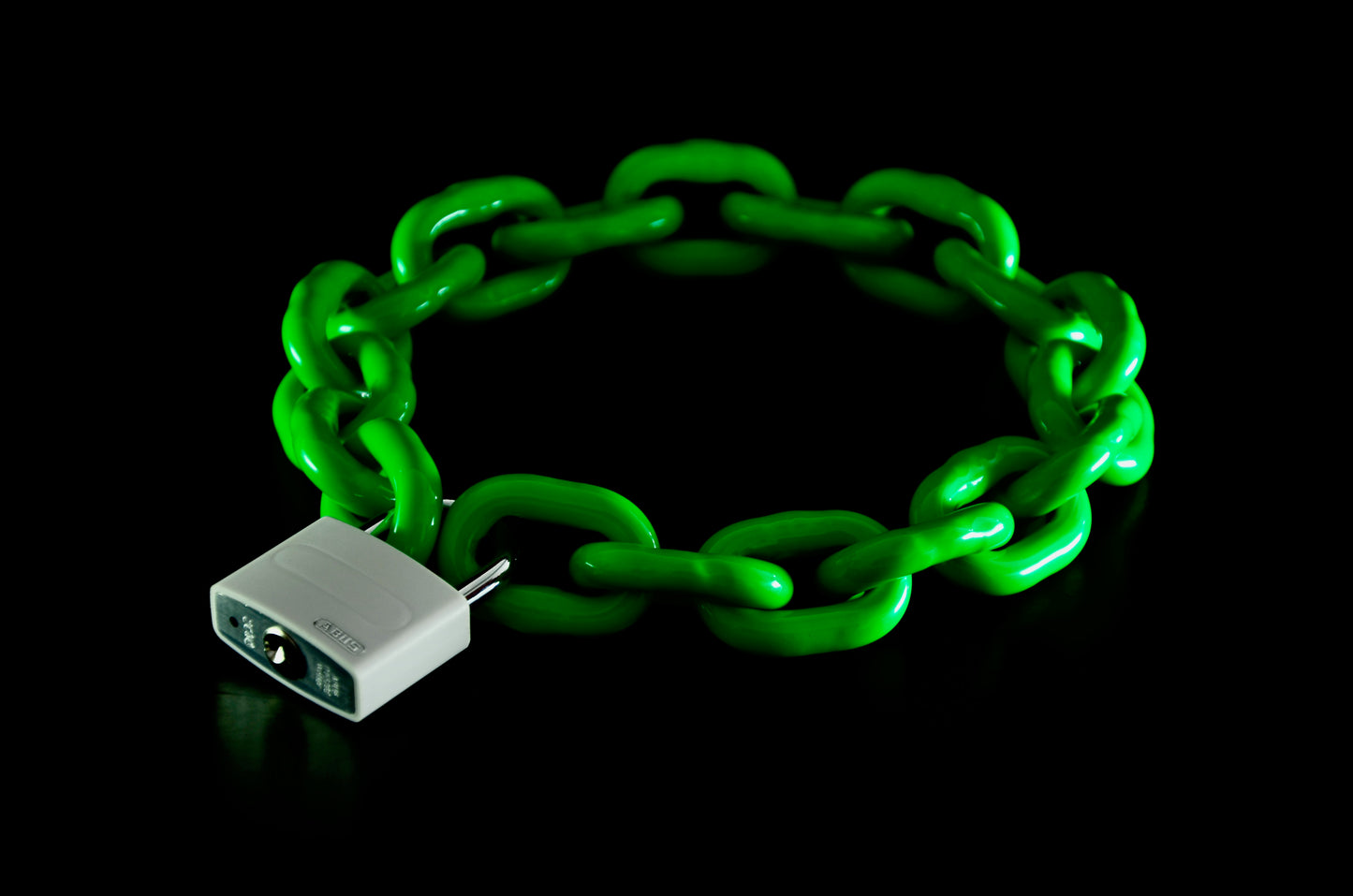 Halskette + Schloss 10 mm